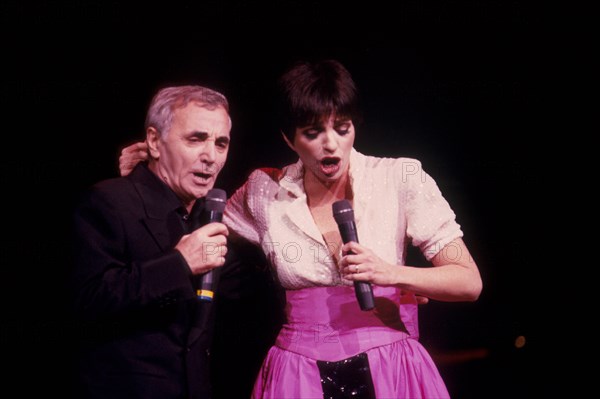 Charles Aznavour et Liza Minnelli