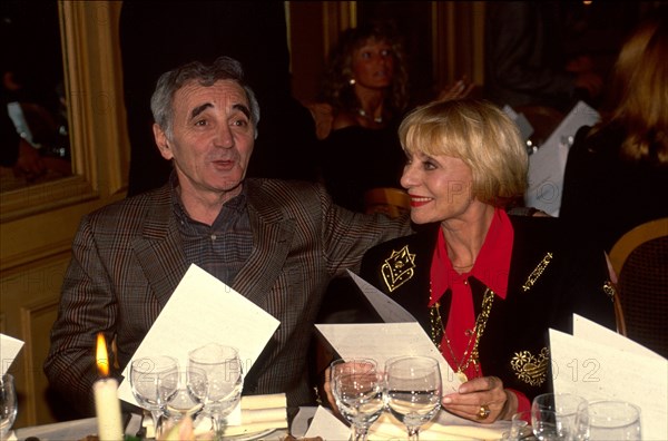 Charles Aznavour et Annie Cordy