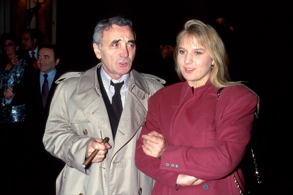 Charles Aznavour with Katia