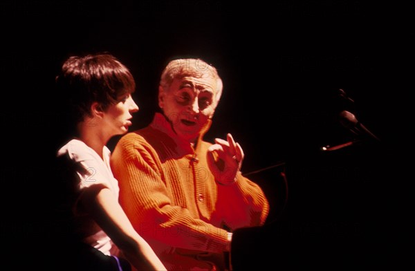 Charles Aznavour et Liza Minnelli