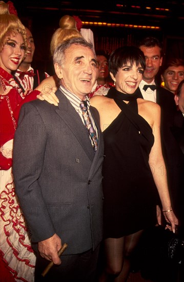 Charles Aznavour et Liza Minnelli