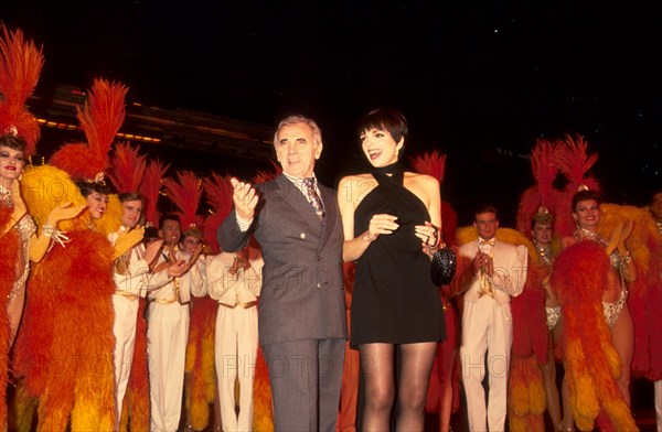 Charles Aznavour et Liza Minnelli