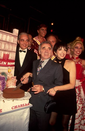 Charles Aznavour et Liza Minnelli