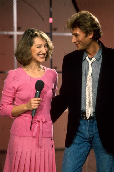 Nathalie Baye, Johnny Hallyday