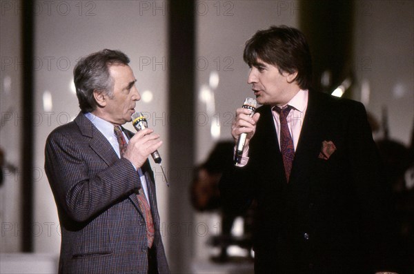 Charles Aznavour et Serge Lama