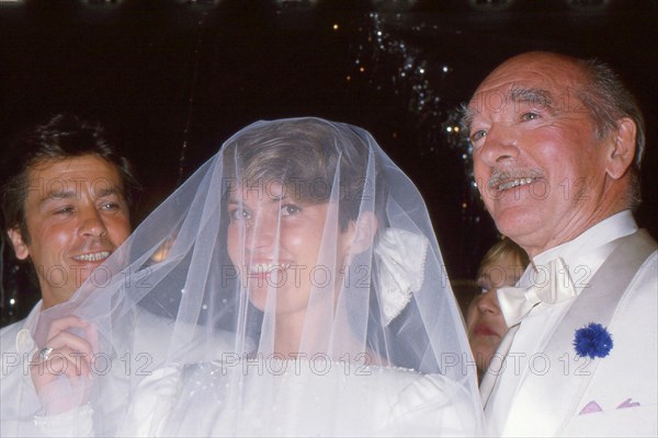 Mariage d'Eddie Barclay et Cathy Esposito, 1984