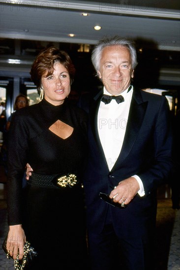 Jean-Pierre Cassel and his wife Anne