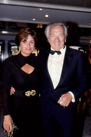 Jean-Pierre Cassel and his wife Anne