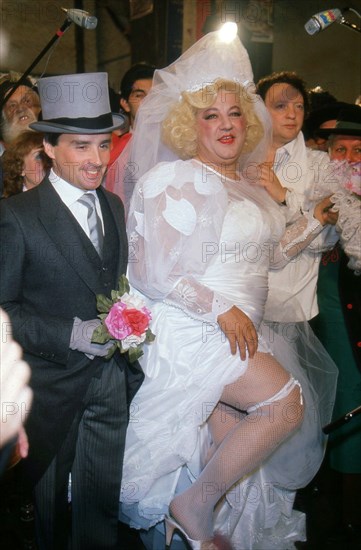 Mariage Coluche et Thierry Le Luron