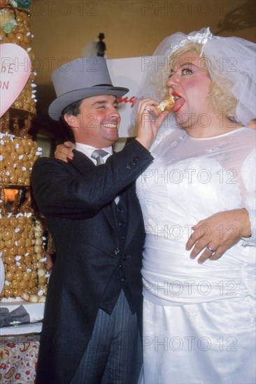 Mariage Coluche et Thierry Le Luron