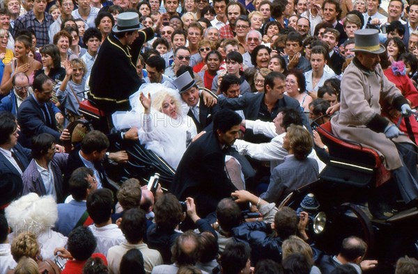 Mariage Coluche et Thierry Le Luron