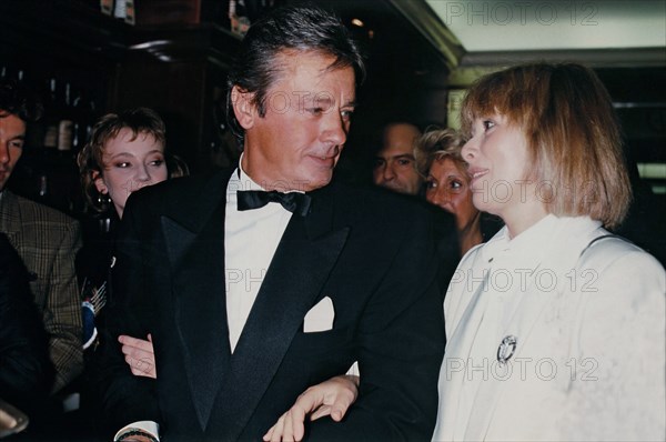 Alain Delon et Mireille Darc