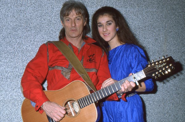 Céline Dion and Hugues Aufray, 1985