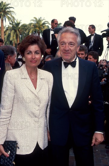 Jean-Pierre Cassel and his wife Anne