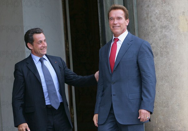 Arnold Schwarzenegger's official visit to France