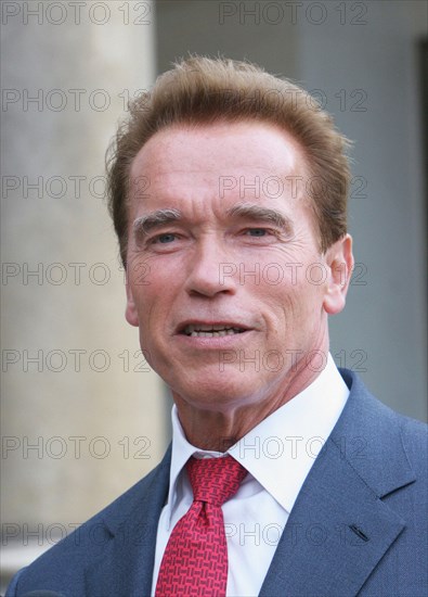 Arnold Schwarzenegger's official visit to France