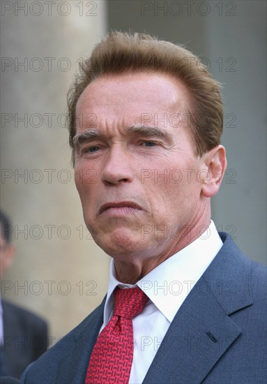 Arnold Schwarzenegger's official visit to France