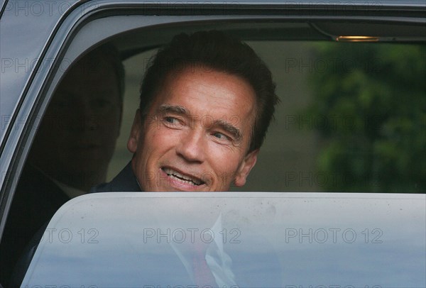 Arnold Schwarzenegger's official visit to France