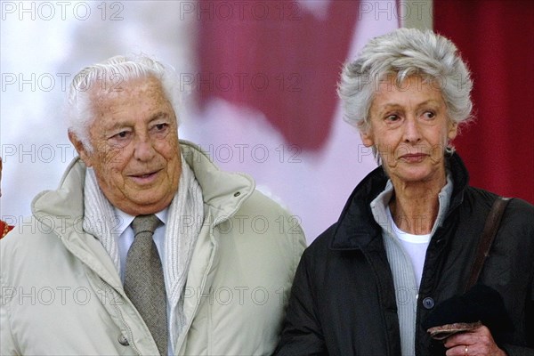 Giovanni Agnelli and his wife Marella