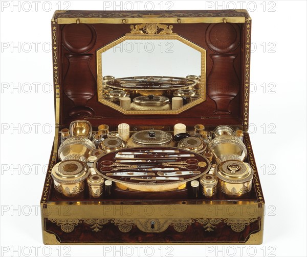 Martin-Guillaume Biennais, Toiletry set belonging to the Duchess of Otrante