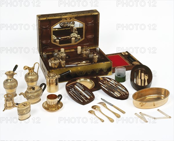 Martin-Guillaume Biennais, Toiletry set belonging to the Duchess of Otrante