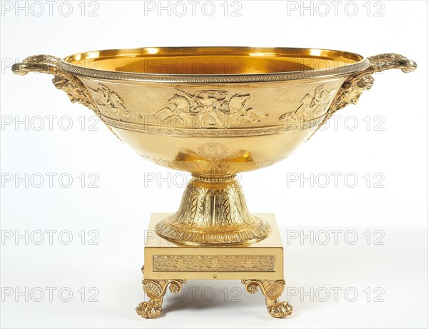 Martin-Guillaume Biennais, Punch bowl bearing the coat of arms of Empress Joséphine