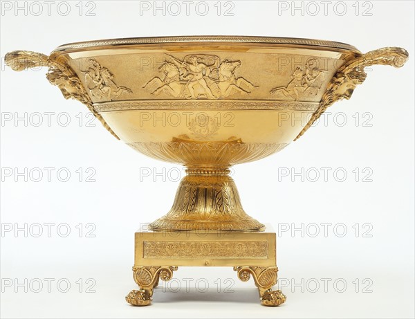 Martin-Guillaume Biennais, Punch bowl bearing the coat of arms of Empress Joséphine