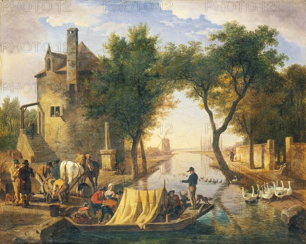 Jean-Louis Demarne, The Ferry boat