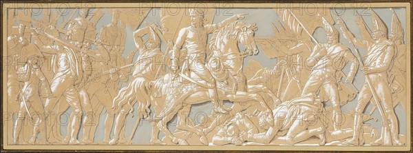 Alexandre-Evariste Fragonard, La Bataille d'Austerlitz