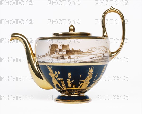 Manufacture de Sèvres, Part of an Egyptian tea set