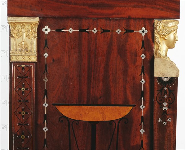 Pierre-Etienne Levasseur and Levasseur Jeune (possibly Pierre-François-Henri Levasseur), Writing desk, side view