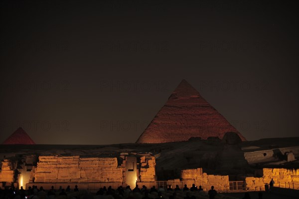 Le Caire, les pyramides, son et lumière