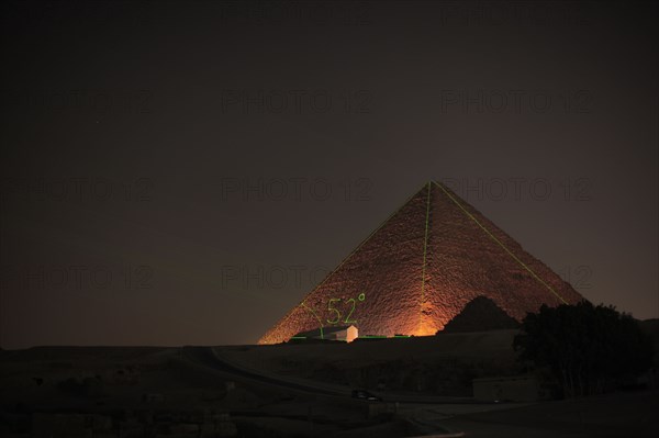 Le Caire, les pyramides, son et lumière