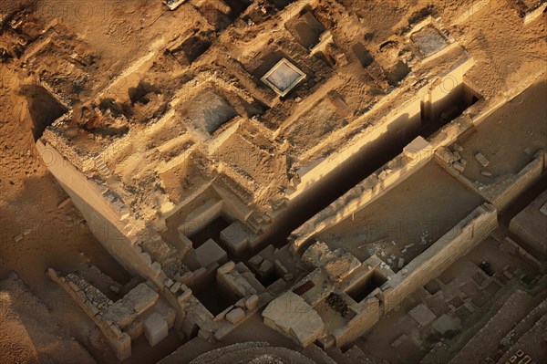 Egypte vue du ciel - Saqqara