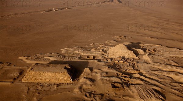 Egypte vue du ciel - Saqqara