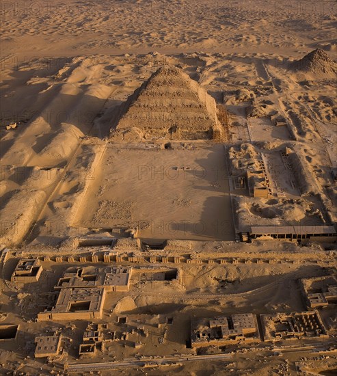 Egypte vue du ciel - Saqqara