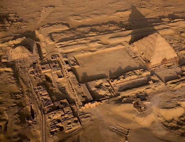 Egypte vue du ciel - Saqqara