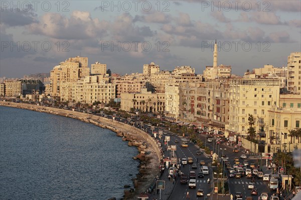 Alexandrie, le front de mer