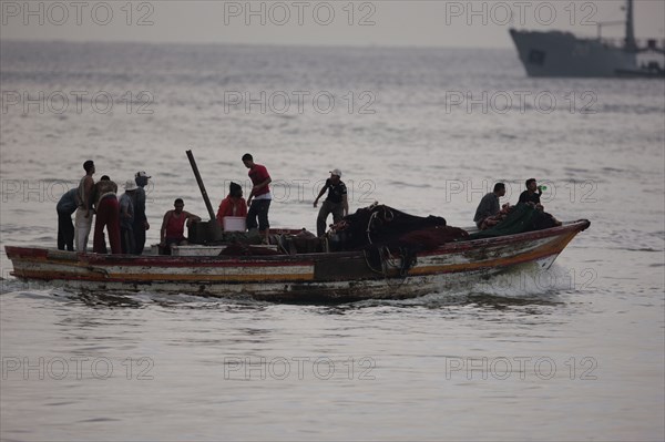 Alexandrie, pêcheurs du delta du Nil