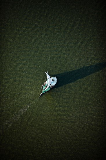 Felouques sur le delta du Nil