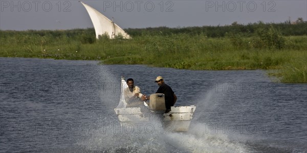 Pêcheurs du delta du Nil