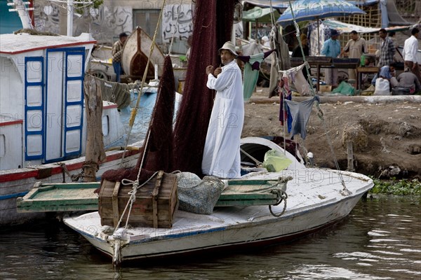 Pêcheurs du delta du Nil