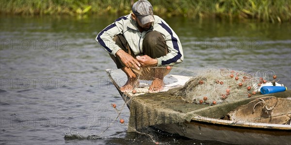 Pêcheurs du delta du Nil