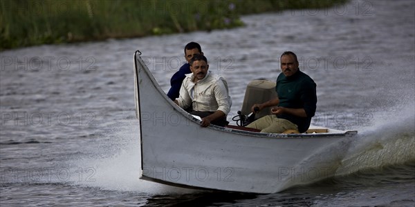 Pêcheurs du delta du Nil