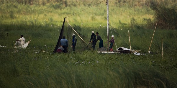 Pêcheurs du delta du Nil