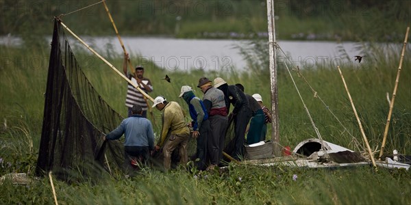 Pêcheurs du delta du Nil