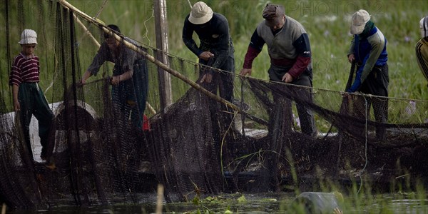 Pêcheurs du delta du Nil