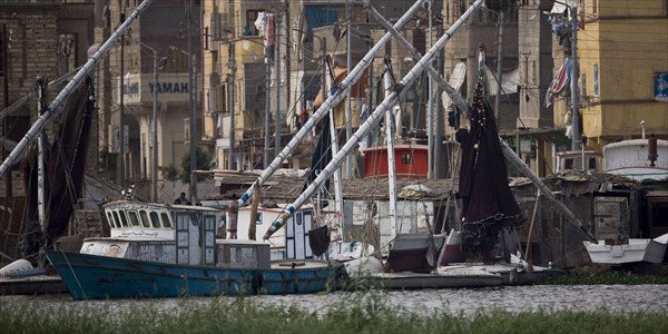 Pêcheurs du delta du Nil