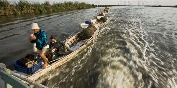 Pêcheurs du delta du Nil