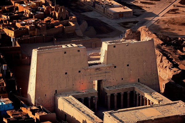 Temple d'Horus à Edfou (Egypte)